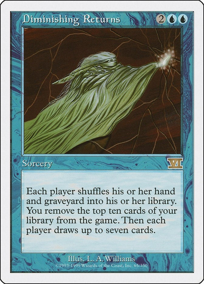 Image for Diminishing Returns (65) [Classic Sixth Edition] - Magic: The Gathering