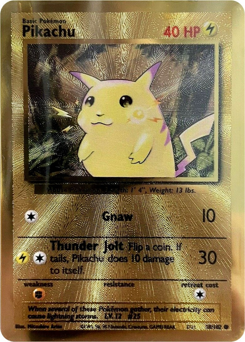 Image for Pikachu - 58/102 (Celebrations Metal Card) (058/102) [Miscellaneous Cards & Products] - Pokemon