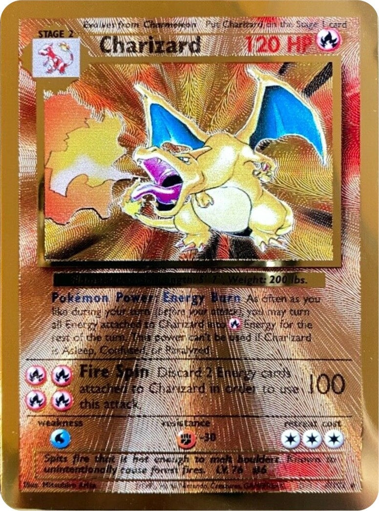 Image for Charizard (Celebrations Metal Card) (004/102) [Miscellaneous Cards & Products] - Pokemon