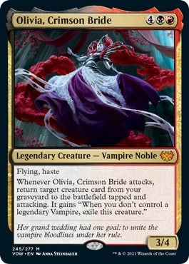 Image for Olivia, Crimson Bride (245) [Innistrad: Crimson Vow] - Magic: The Gathering