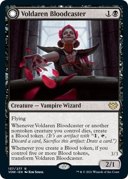 Image for Voldaren Bloodcaster (137) [Innistrad: Crimson Vow] - Magic: The Gathering