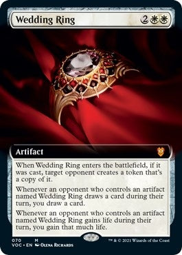 Image for Wedding Ring (Extended Art) (70) [Innistrad: Crimson Vow] - Magic: The Gathering