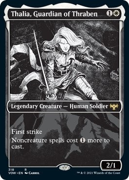 Image for Thalia, Guardian of Thraben (Showcase) (318) [Innistrad: Crimson Vow] - Magic: The Gathering