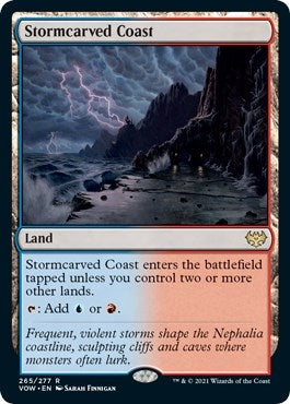 Image for Stormcarved Coast (265) [Innistrad: Crimson Vow] - Magic: The Gathering
