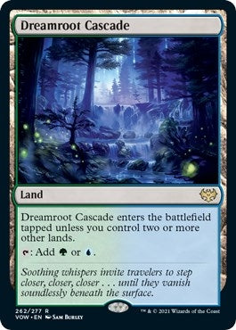 Image for Dreamroot Cascade (262) [Innistrad: Crimson Vow] - Magic: The Gathering