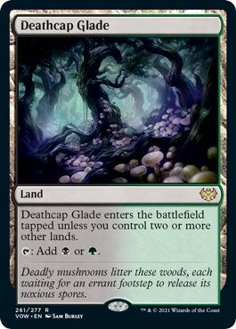 Image for Deathcap Glade (261) [Innistrad: Crimson Vow] - Magic: The Gathering