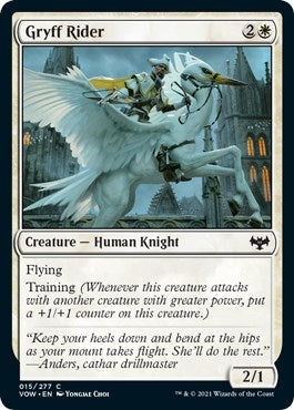 Image for Gryff Rider (15) [Innistrad: Crimson Vow] - Magic: The Gathering