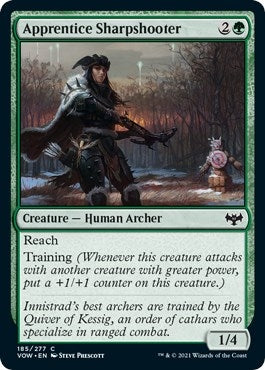 Image for Apprentice Sharpshooter (185) [Innistrad: Crimson Vow] - Magic: The Gathering