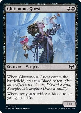 Image for Gluttonous Guest (114) [Innistrad: Crimson Vow] - Magic: The Gathering