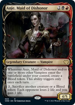 Image for Anje, Maid of Dishonor (Showcase) (309) [Innistrad: Crimson Vow] - Magic: The Gathering