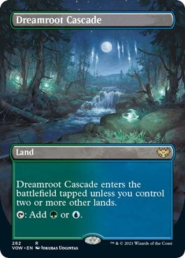 Image for Dreamroot Cascade (Borderless) (282) [Innistrad: Crimson Vow] - Magic: The Gathering