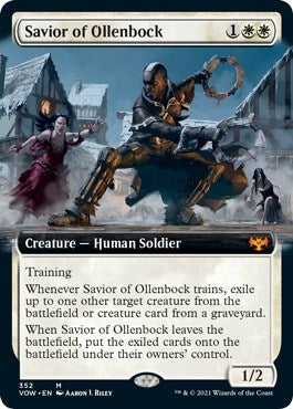 Image for Savior of Ollenbock (Extended Art) (352) [Innistrad: Crimson Vow] - Magic: The Gathering