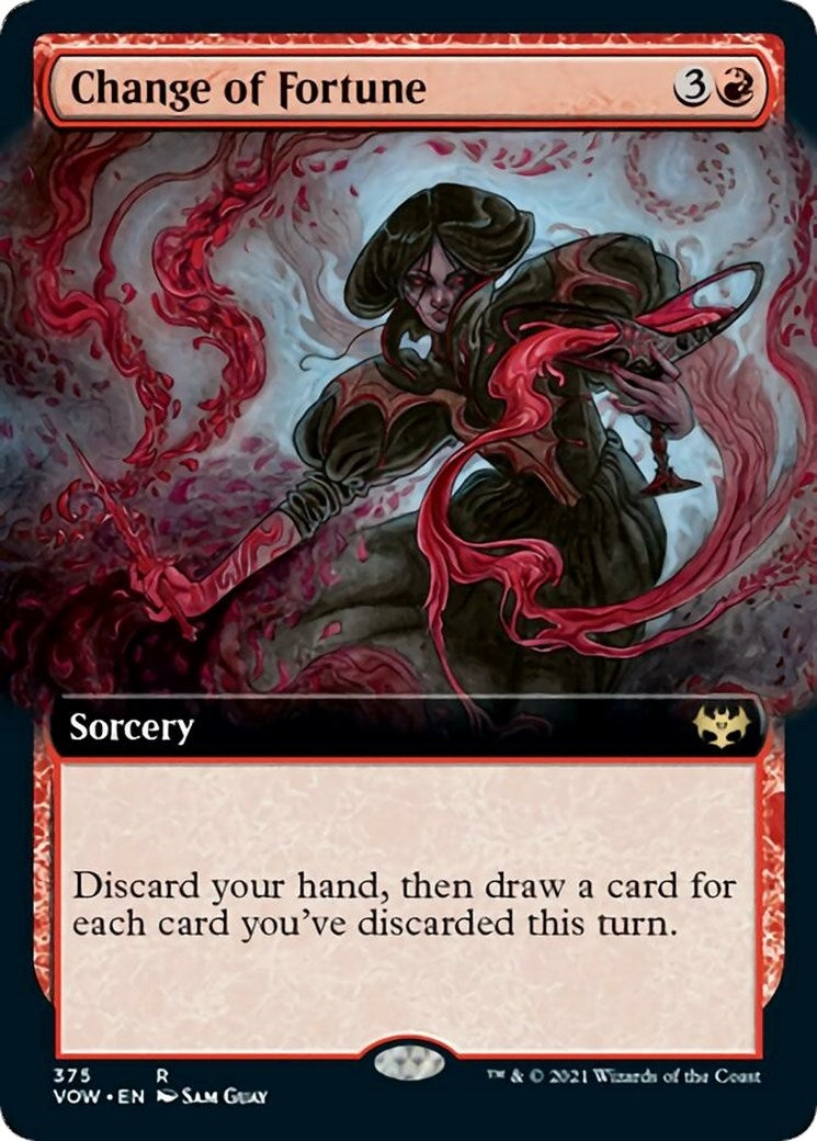 Image for Change of Fortune (Extended Art) (375) [Innistrad: Crimson Vow] - Magic: The Gathering