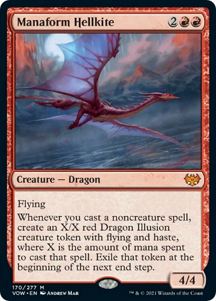 Image for Manaform Hellkite (170) [Innistrad: Crimson Vow] - Magic: The Gathering