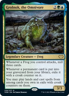 Image for Grolnok, the Omnivore (238) [Innistrad: Crimson Vow] - Magic: The Gathering