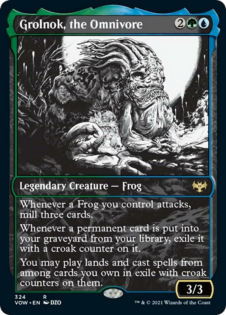 Image for Grolnok, the Omnivore (Showcase) (324) [Innistrad: Crimson Vow] - Magic: The Gathering