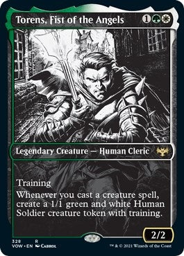 Image for Torens, Fist of the Angels (Showcase) (328) [Innistrad: Crimson Vow] - Magic: The Gathering