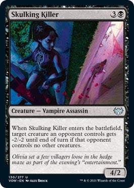 Image for Skulking Killer (130) [Innistrad: Crimson Vow] - Magic: The Gathering
