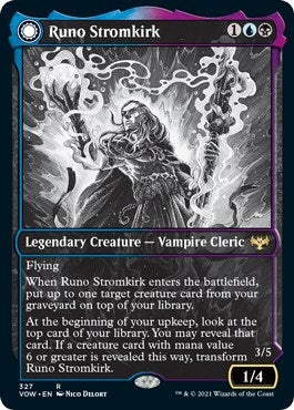 Image for Runo Stromkirk (Showcase) (327) (327) [Innistrad: Crimson Vow] - Magic: The Gathering