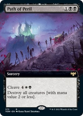 Path of Peril (Extended Art) (373) [Innistrad: Crimson Vow]
