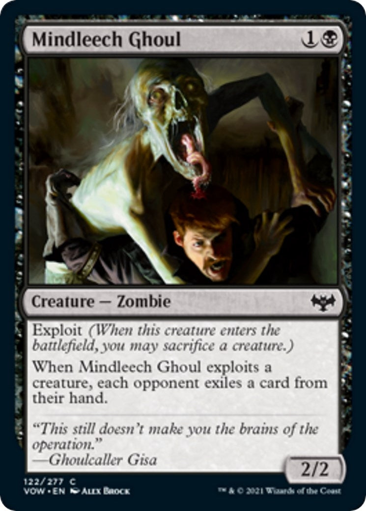 Image for Mindleech Ghoul (122) [Innistrad: Crimson Vow] - Magic: The Gathering