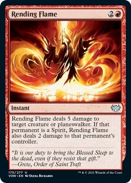 Image for Rending Flame (175) [Innistrad: Crimson Vow] - Magic: The Gathering