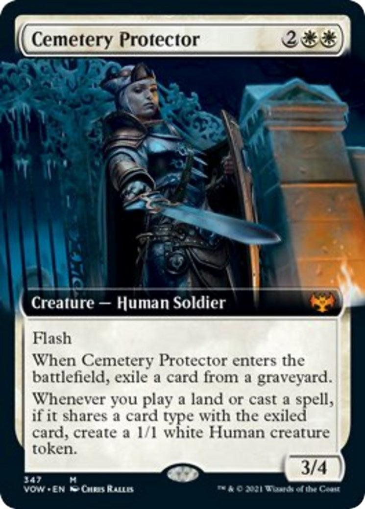 Image for Cemetery Protector (Extended Art) (347) [Innistrad: Crimson Vow] - Magic: The Gathering