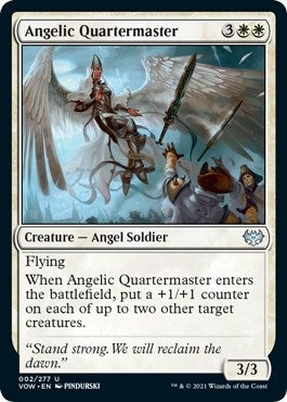 Image for Angelic Quartermaster (2) [Innistrad: Crimson Vow] - Magic: The Gathering
