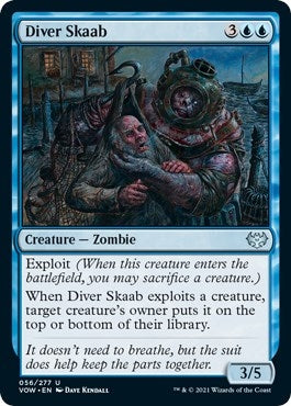 Image for Diver Skaab (56) [Innistrad: Crimson Vow] - Magic: The Gathering