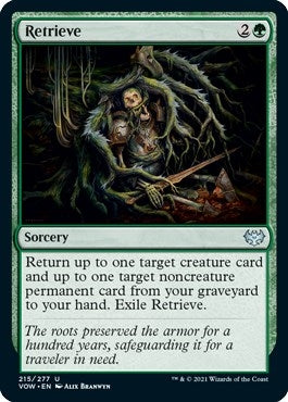 Image for Retrieve (215) [Innistrad: Crimson Vow] - Magic: The Gathering