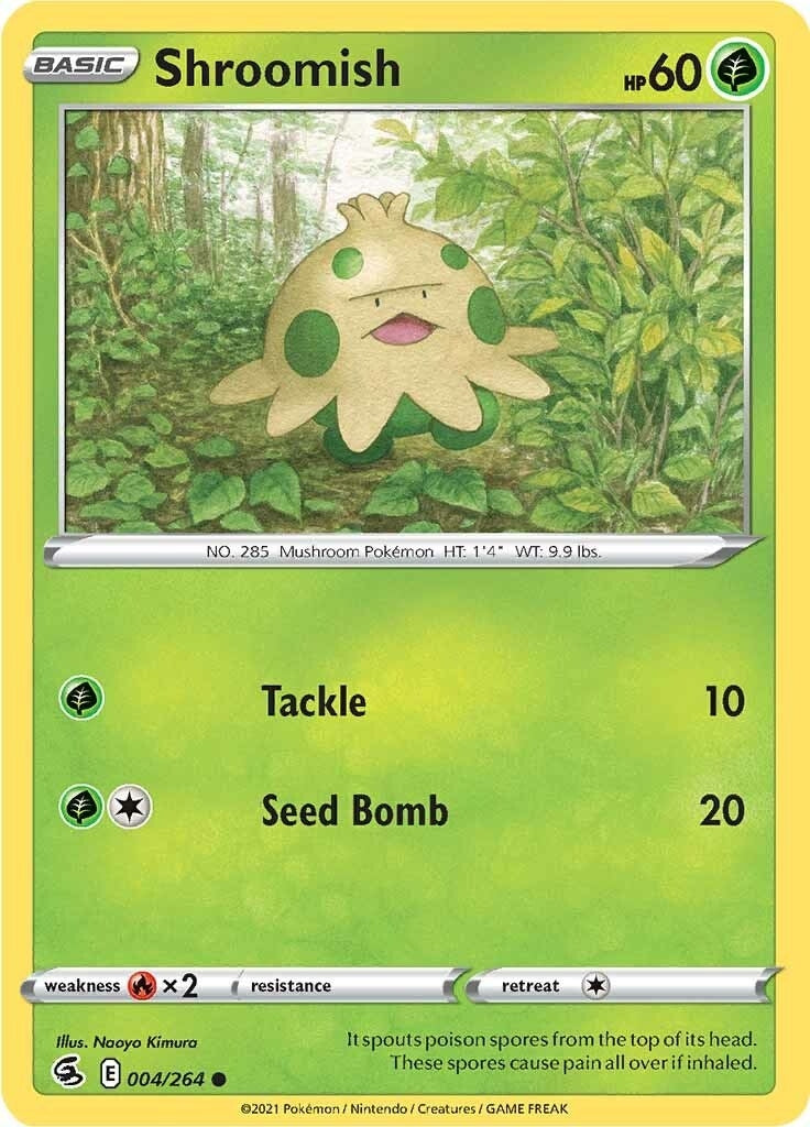 Image for Shroomish (004/264) [SWSH08: Fusion Strike] - Pokemon