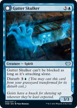 Image for Gutter Skulker (62) [Innistrad: Crimson Vow] - Magic: The Gathering