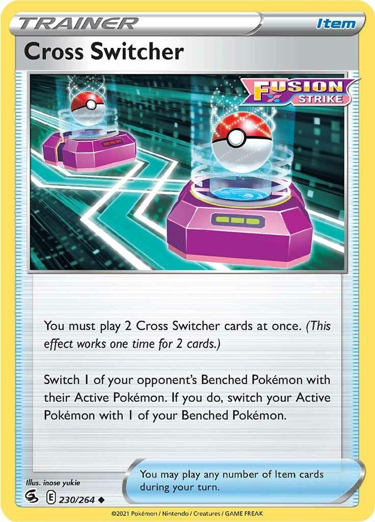 Image for Cross Switcher (230/264) [SWSH08: Fusion Strike] - Pokemon