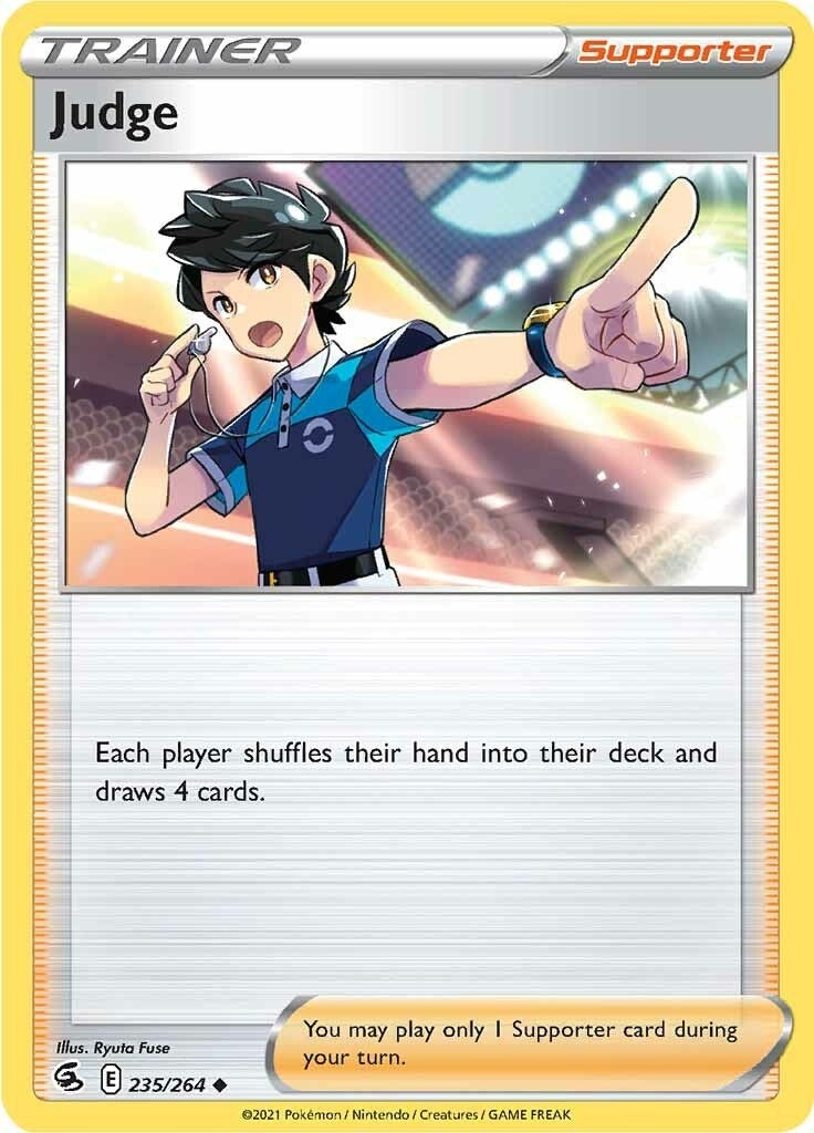 Image for Judge (235/264) [SWSH08: Fusion Strike] - Pokemon