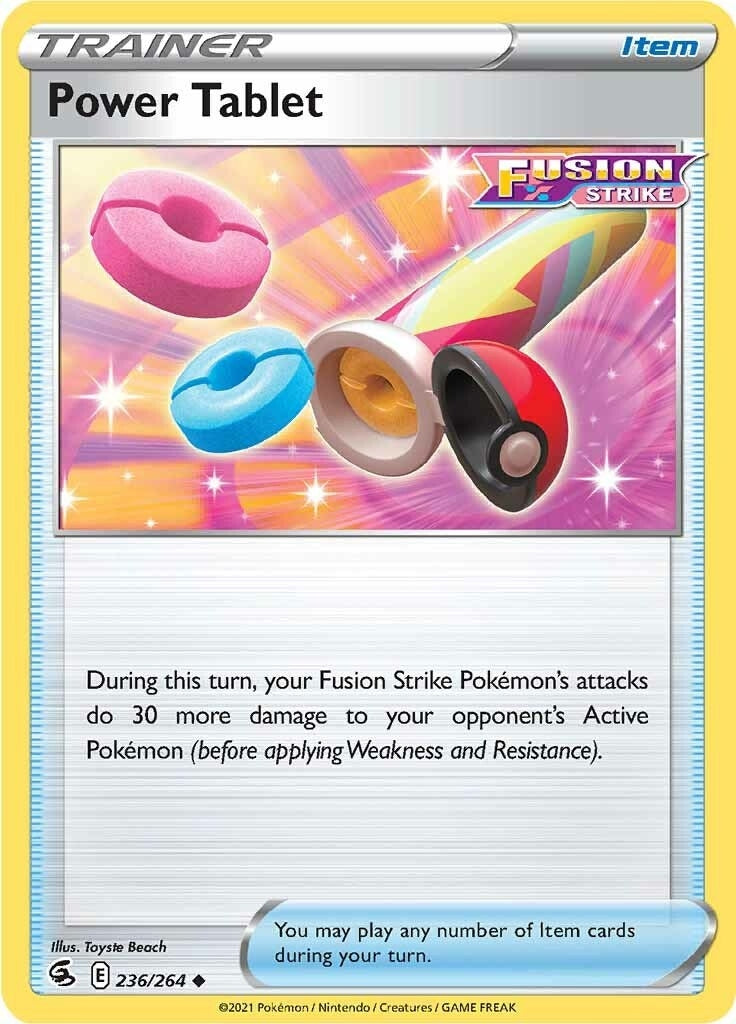 Image for Power Tablet (236/264) [SWSH08: Fusion Strike] - Pokemon