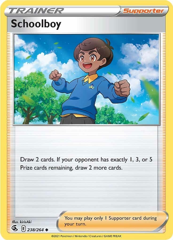 Image for Schoolboy (238/264) [SWSH08: Fusion Strike] - Pokemon
