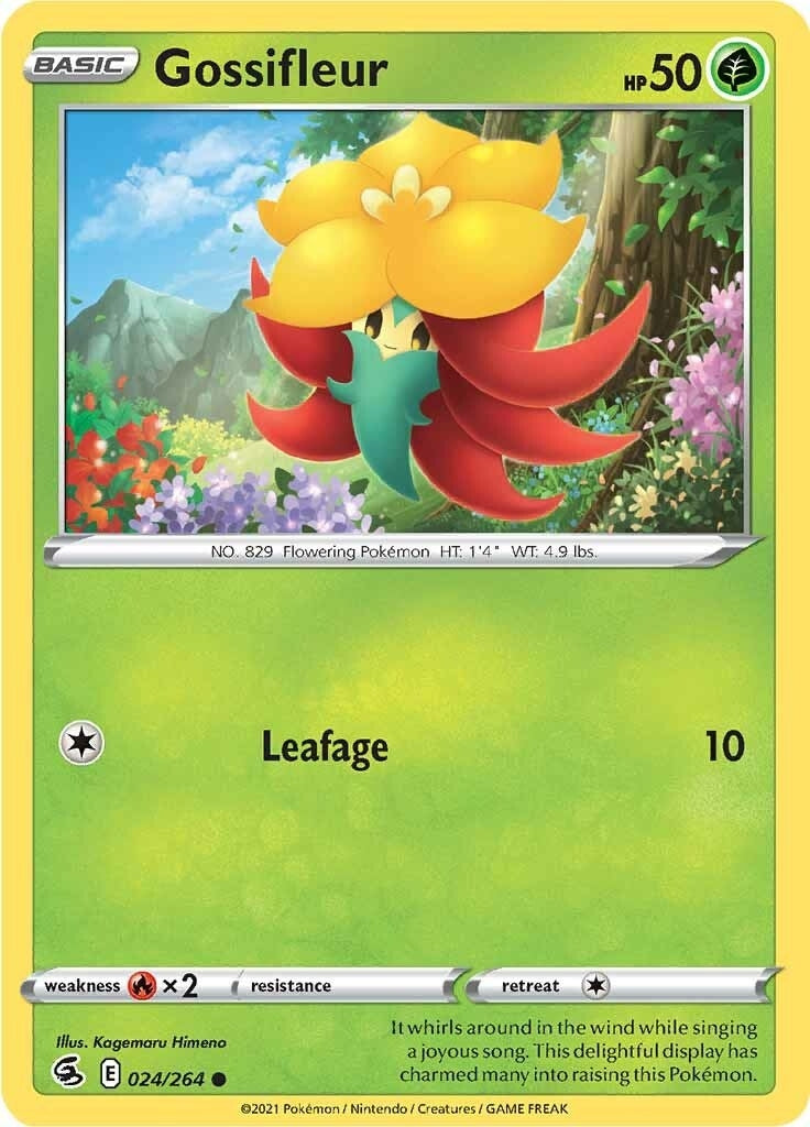 Image for Gossifleur (024/264) [SWSH08: Fusion Strike] - Pokemon