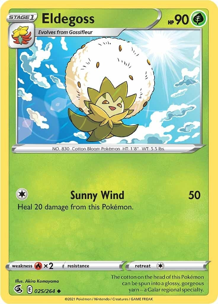 Image for Eldegoss (025/264) [SWSH08: Fusion Strike] - Pokemon