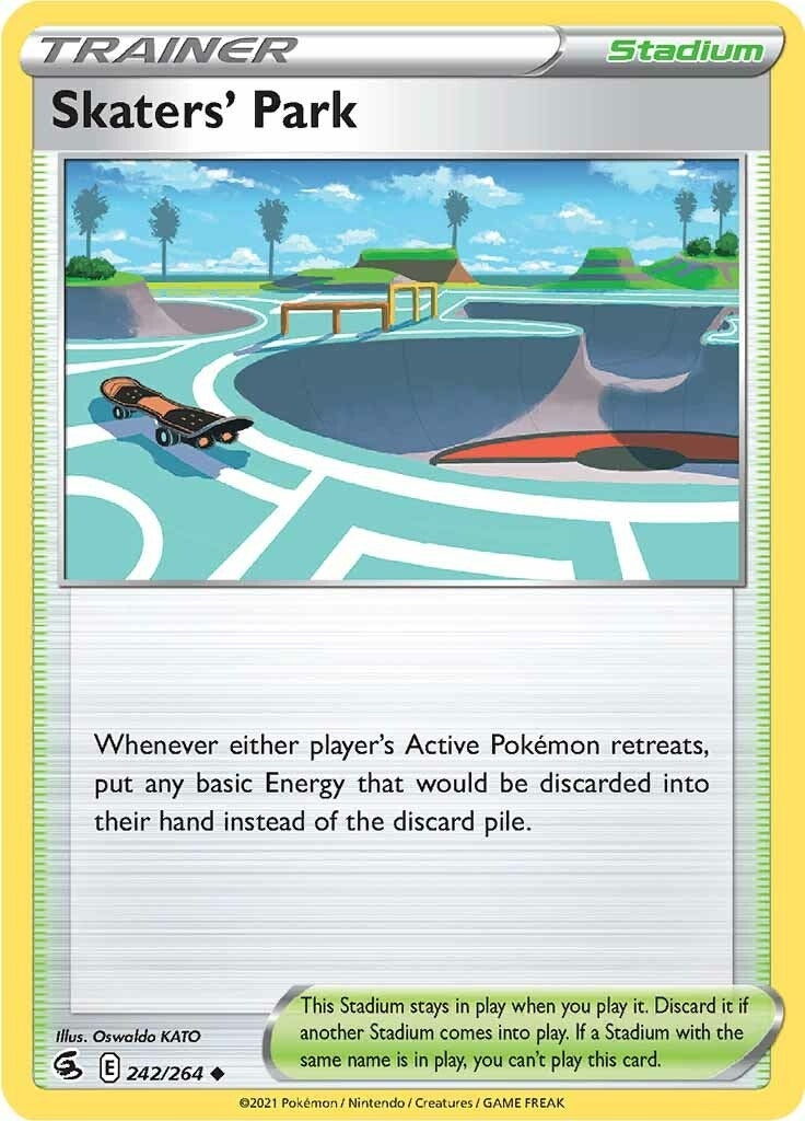 Image for Skaters' Park (242/264) [SWSH08: Fusion Strike] - Pokemon