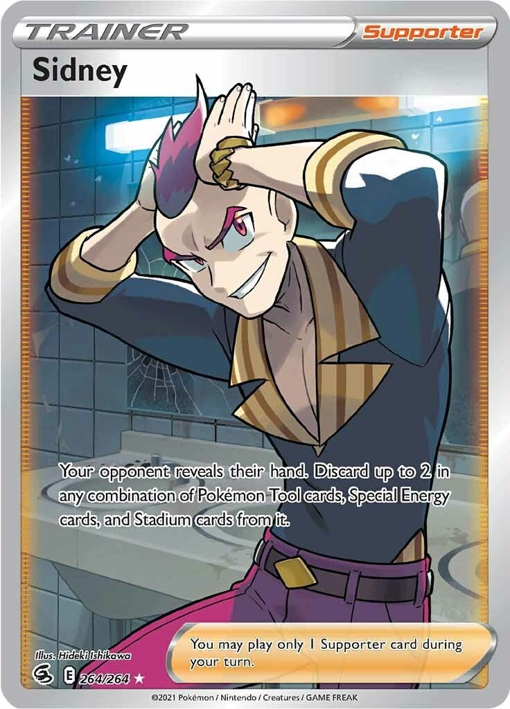 Image for Sidney (Full Art) (264/264) [SWSH08: Fusion Strike] - Pokemon