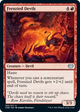 Image for Frenzied Devils (159) [Innistrad: Crimson Vow] - Magic: The Gathering