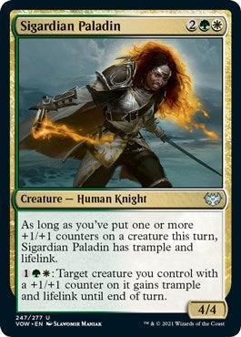 Image for Sigardian Paladin (247) [Innistrad: Crimson Vow] - Magic: The Gathering