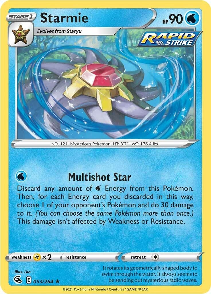 Image for Starmie (053/264) [SWSH08: Fusion Strike] - Pokemon