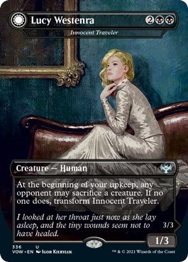Image for Lucy Westenra - Innocent Traveler (336) [Innistrad: Crimson Vow] - Magic: The Gathering