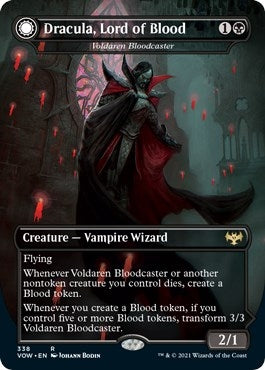 Image for Dracula, Lord of Blood - Voldaren Bloodcaster (338) [Innistrad: Crimson Vow] - Magic: The Gathering