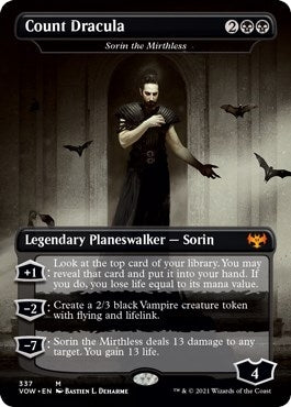 Image for Count Dracula - Sorin the Mirthless (337) [Innistrad: Crimson Vow] - Magic: The Gathering