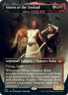 Image for Sisters of the Undead - Olivia, Crimson Bride (343) [Innistrad: Crimson Vow] - Magic: The Gathering