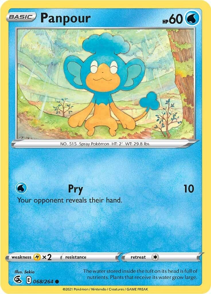 Panpour (068/264) [SWSH08: Fusion Strike]