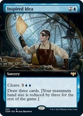 Image for Inspired Idea (Extended Art) (360) [Innistrad: Crimson Vow] - Magic: The Gathering
