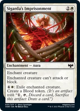 Image for Sigarda's Imprisonment (35) [Innistrad: Crimson Vow] - Magic: The Gathering
